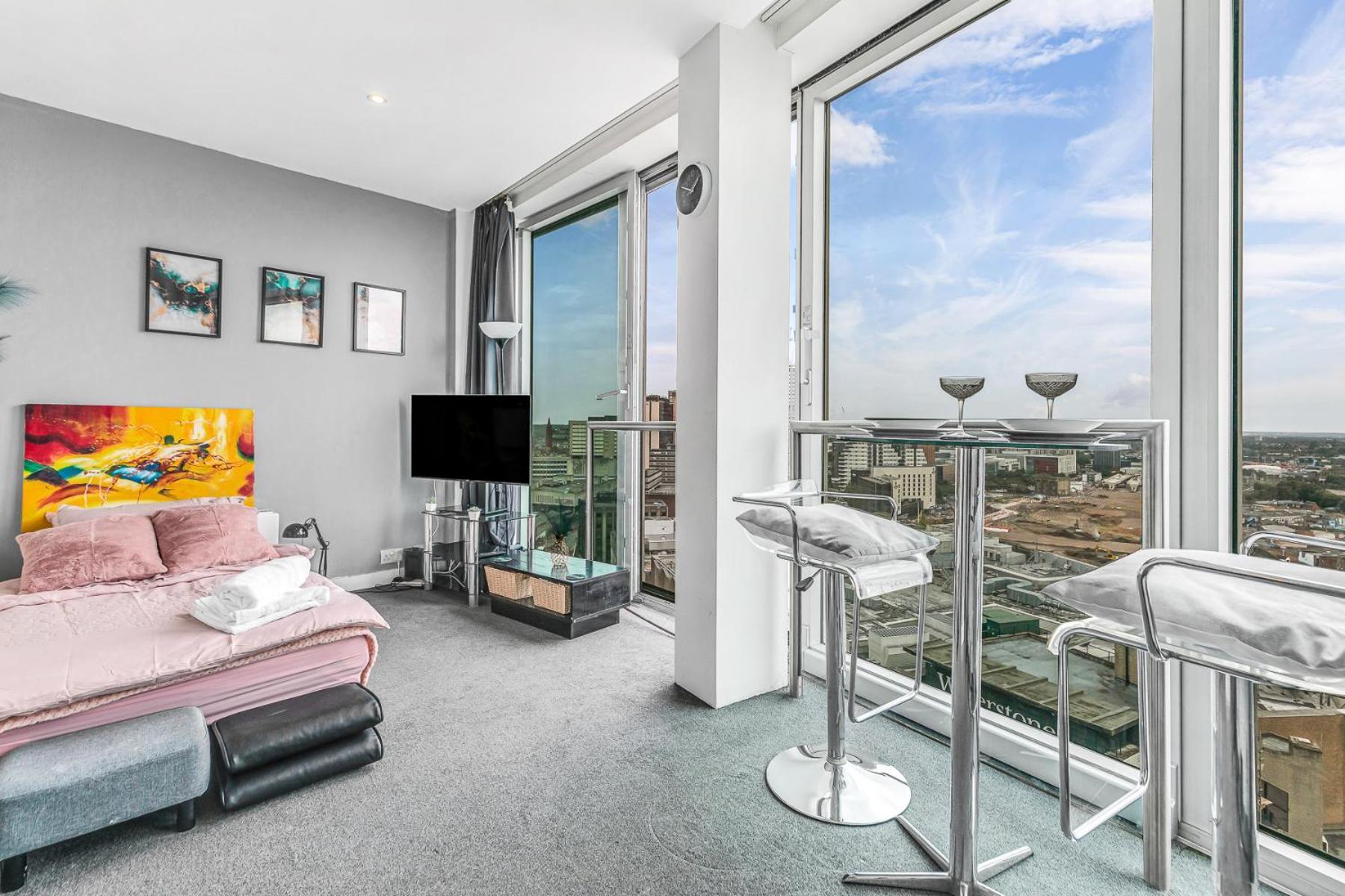 2-Bed Studio At The Heart Of Birmingham City Center Esterno foto